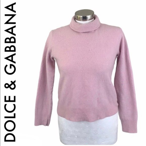 D&G Sweaters - DOLCE & GABBANA PINK SWEATER SIZE 00